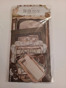 BoBunny Once Upon A Lifetime Noteworthy 58 Pieces Ephemera Pack NIP - Bild 1 von 7
