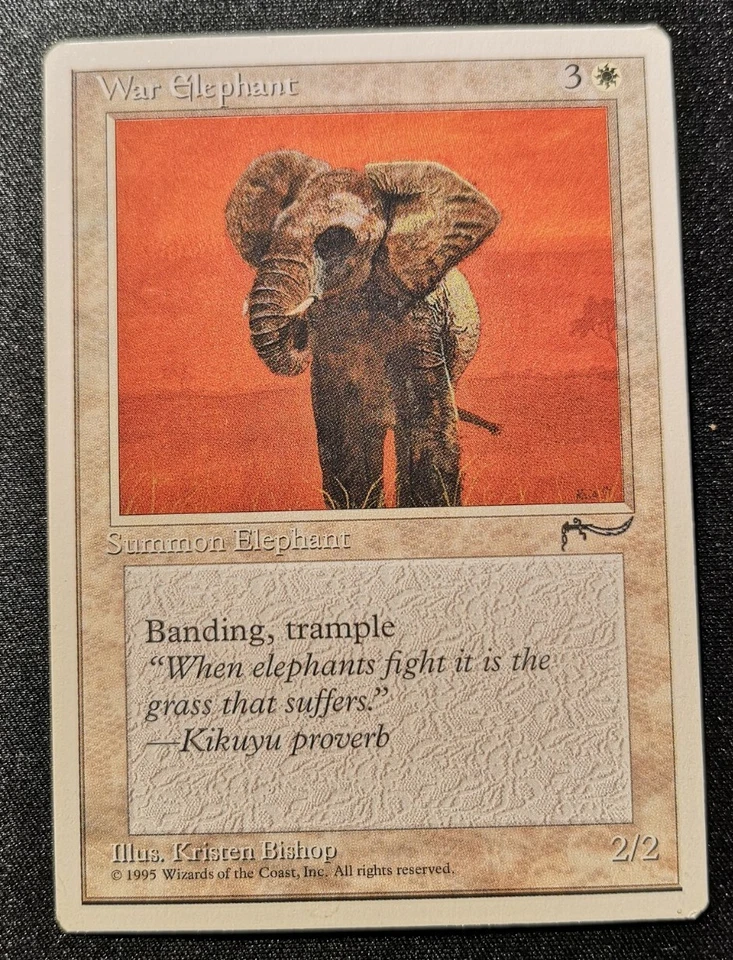War Elephant - Chronicles - MTG - NM - EN - Image 1 of 1