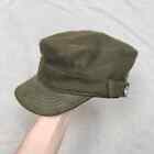 Chapeau militaire cadet privé Goorin Bros taille unique armée mélange laine verte casquette plate