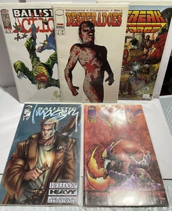 Image Lot of 5 - Desperadoes, The Maxx, Ballistic, Freak Force 1990's Comic Book - Picture 1 of 6