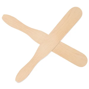 2 Pcs Wooden Shovel Trowel Mini Spatula Household Cheese Spreader - Picture 1 of 12