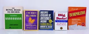 Lot of 5 books Side Income Make Money Incorporation Income Streams (VERY GOOD) - Picture 1 of 4
