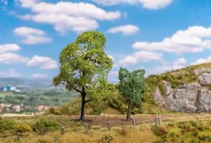 Faller 181800 HO Scale Hornbeam and Sycamore Maple Trees -- 1 of Each - Picture 1 of 1
