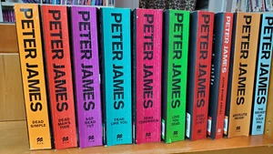Lot 10 Peter James Book 7 Roy Grace Series Love you Dead Simple Tomorrow Not Yet - Picture 1 of 11