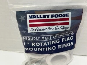Valley Forge Flag 1" Diameter Rotating Mounting Rings 2-Piece  28219 - Picture 1 of 1