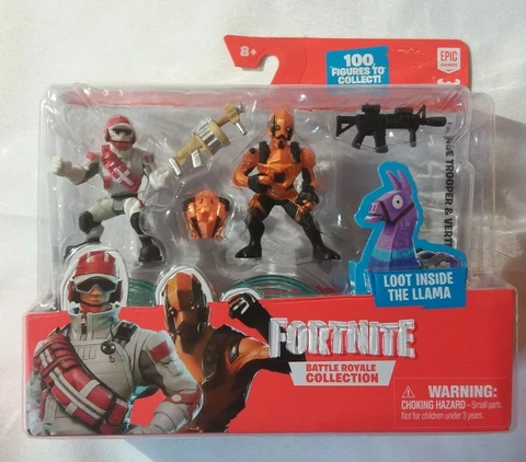 Fortnite Battle Royale Collection Triage Trooper & Vertex Action Figures Cover