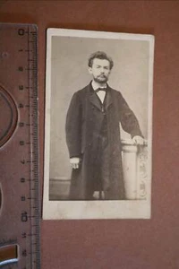 tolles altes CDV-Foto - Portrait eines Mannes Schweinfurt  - Picture 1 of 2