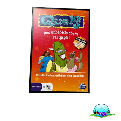 Brettspiel - Quelf ! das unberechenbare Partyspiel-Spin Master - Vollständig - Bild 1 von 4