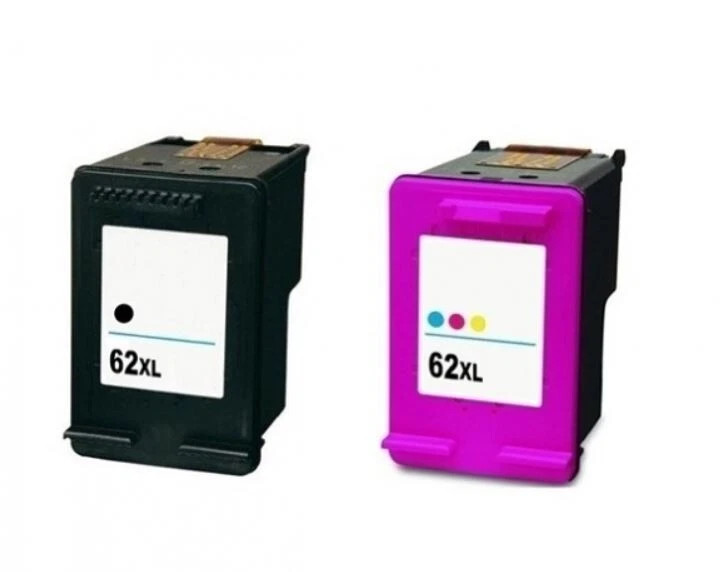 Pack HP 62XL Remanufacturado Negro y Color - ¡Máxima Calidad y Ahorro! - Imagen 1 de 1