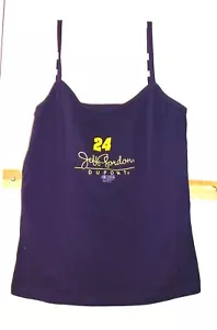VINTAGE CHASE LADIES STRAPPY TANK TOP TEE SHIRT #24 JEFF GORDON LARGE L NWT - Picture 1 of 1