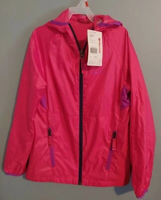 Chaqueta con Capucha Marmot Niñas Esther Talla Mediana Rosa Gitano Foto 1 de 4