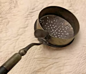 Antigua herramienta primitiva de cocina antigua victoriana plateada de lujo cazador furtivo de huevos RARA - Imagen 1 de 13