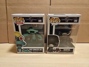 Funko Pop! Set 2 Disney Kingdom Hearts- Goofy (Monsters Inc) #409 & Vanitas #490 - Picture 1 of 6