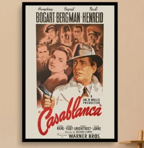 Casablanca,Movie and TV posters, Home Decoration Painting, Creative Gifts - Picture 1 of 3