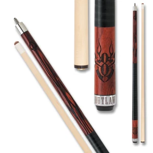 Outlaw OL21 Cherry Pool Cue  Billiard Stick Billiards Cues - Picture 1 of 8