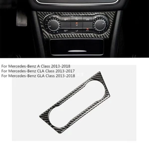 Cubierta de salida de aire acondicionado de fibra de carbono apta para Mercedes Benz GLA CLA Clase A - Imagen 1 de 6
