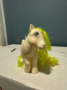 Vintage My Little Pony Surprise Pegasus G1 1984 Neon Yellow Purple Balloon G1... - Picture 1 of 4