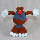 OILILY Plush Monster Googly Eyes Blue Brown Bigfoot Sasquatch Mini Soft Toy