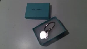 Tiffany & Co. 2001 Heart Tag Screwball Key Ring -925 Sterling Toujours Always - Picture 1 of 3