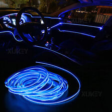 Ambientebeleuchtung Auto Innenbeleuchtung LED USB Lichtleiste Blau Auto PKW 5M