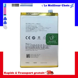 Batterie Interne pour Oppo A96 5000mAh 100% Compatible Remplace BLP885 - Zdjęcie 1 z 3