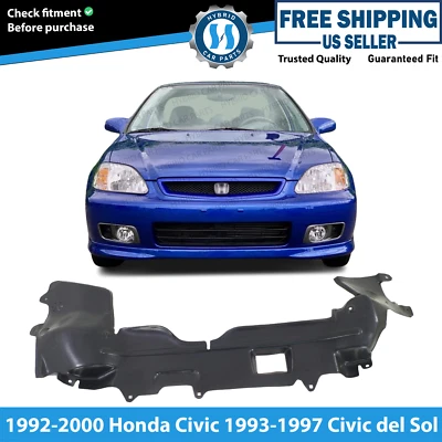 Nuevo protector contra salpicaduras del motor delantero para Honda Civic 1992-2000 1993-1997 Civic del Sol Foto 1 de 4