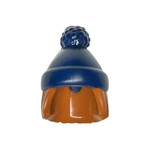 LEGO - Minifigura, Combo de Cabello, Cabello Liso Naranja Oscuro con Gorra Medias Azul Oscuro Foto 1 de 1