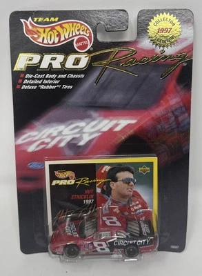 Team Hot Wheels Pro Racing 1st Edition Hut Stricklin 1997 1/64 Ford Thunderbird - Image 1 of 2