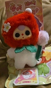 AUTHENTIC Baby Three Where’s Spring ?  Red Rose Plush Open Box, Bag & Card New - Picture 1 of 5