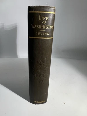 THE LIFE OF GEORGE WASHINGTON By Irving WL Allison Publisher 1859? Condensed Foto 1 de 4