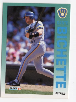 Dante Bichette #173 1992 Fleer Baseball Card - Image 1 of 2
