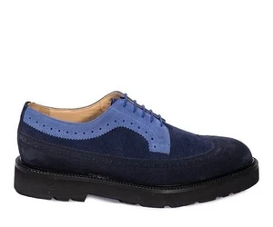 Paul Smith “Count” Made In Italy Azure Blue UK (7) BNWOB Immaculate RRP £449 - Picture 1 of 15
