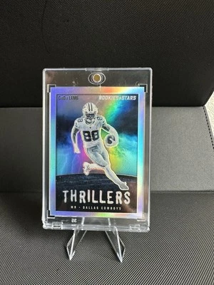 2023 Panini Rookies & Stars - Thrillers CeeDee Lamb #TH-9 Silver Prizm - Image 1 of 2