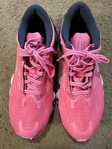 Mizuno Wave Prophecy 12 Pink Black Women Road Running Size 8 Shoes J1GD2300-74 - Picture 1 of 5