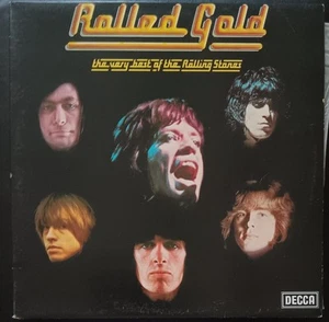 The Rolling Stones – Rolled Gold -reissue double LP record excellent, cover VG+ - Picture 1 of 4