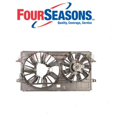 Four Seasons Dual Radiator & Condenser Fan Assembly for 2005-2010 Pontiac G6 df - Image 1 of 4