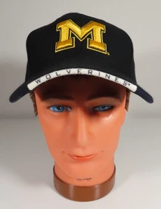 University of Michigan Hat Cap Wolverines Strapback Blue Yellow NEW - Picture 1 of 8