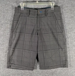 Tony Hawk Performance Shorts Herren 30 grau kariert Golf Skateboard Next Level - Bild 1 von 14