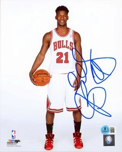 Bulls Jimmy Butler Authentic Signed 8x10 Vertical Photo Autographed BAS #BR24947 - Picture 1 of 1