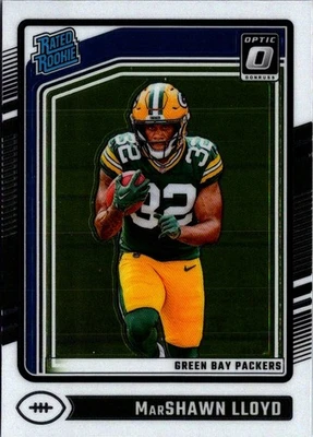 2024 Donruss Optic MarShawn Lloyd Green Bay Packers #275 - Image 1 of 2