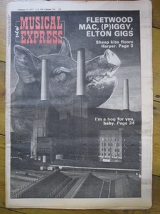 NME 12 February 1977- Pink Floyd, Little Bob Story, Todd Rundgren - Picture 1 of 1