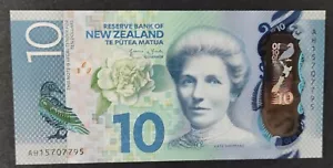 Nouvelle Zélande billet de 10 Dollars 2015 Pick-192 SUP ! - Imagen 1 de 2