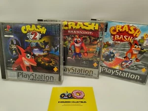 Playstation 1: Crash Bandicoot Bundle - Crash Bandicoot, Bandicoot 2, Crash Bash - Bild 1 von 1