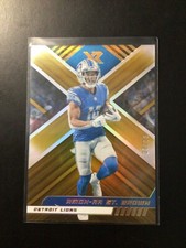 2022 Panini Football, XR, Amon-Ra St. Brown, Gold, #82,07/10, Look!