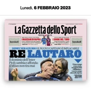 La gazetta dello Sport Monday, February 6, 2023 - Picture 1 of 2