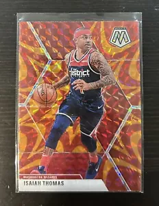 2019-20 Panini Mosaic Isaiah Thomas Orange Reactive Prizm #152 - Picture 1 of 1