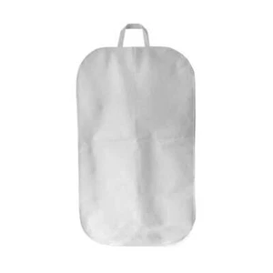 Black Non Woven Coat Suit Dust Bag 60X100Cm - White 60X100Cm - Picture 1 of 14