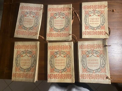 Classici italiani raccolta Martini - serie 2,  6 Volumi Da Vol XXV a Vol XXX - Immagine 1 di 2
