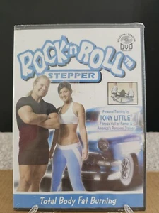 Rock 'n Roll Stepper DVD Tony Little Total Body Fat Burning Exercise - Picture 1 of 2