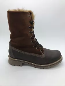 Bos & Co Brown Boots Women Size 38 / 7 - Picture 1 of 10
